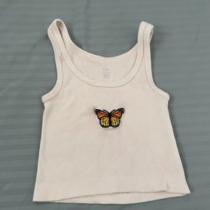 Brandy Melville Sheena Butterfly Tank